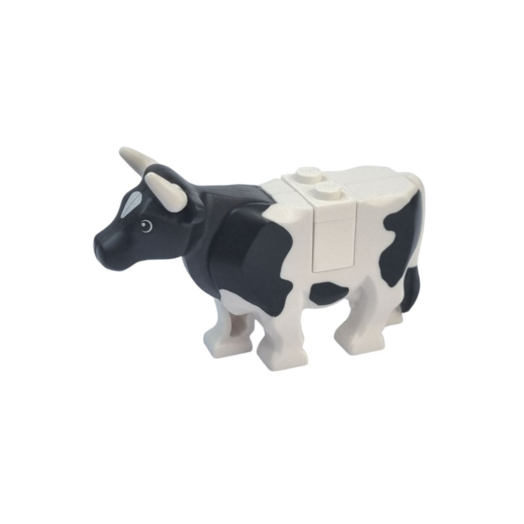 LEGO Cow Minifigure Black and White