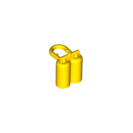 LEGO Minifigure Accessory - Air Tanks, Yellow