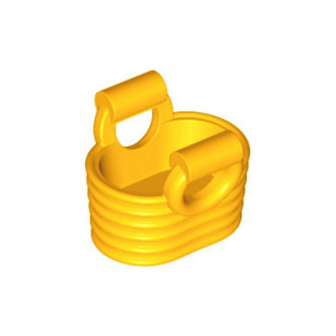 LEGO Minifigure Accessory - Basket Flexible Rubber, Bright Light Orange