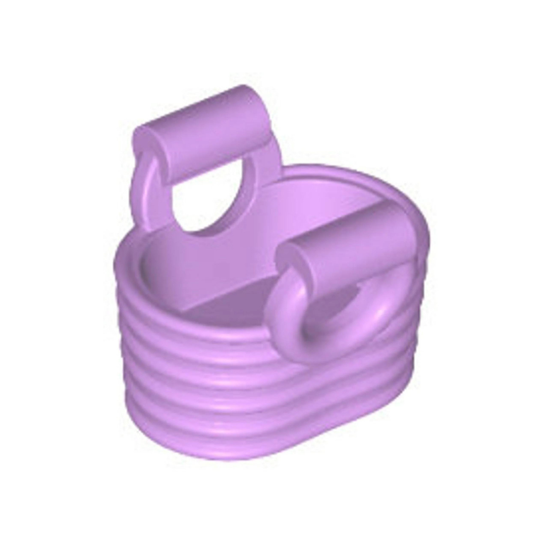 LEGO Minifigure Accessory - Basket Flexible Rubber, Medium Lavender