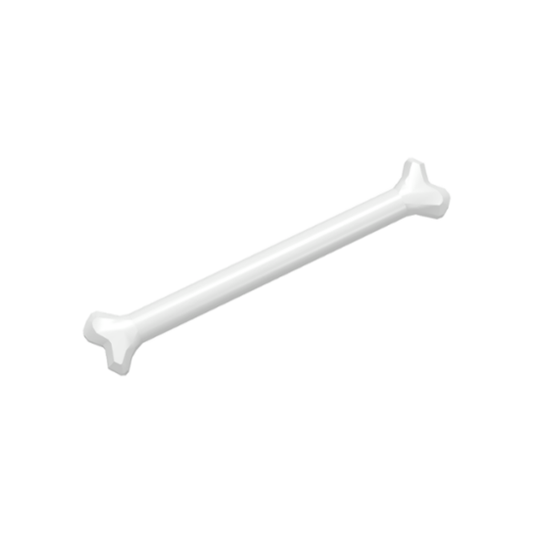 LEGO Minifigure Accessory - Bone Long, White