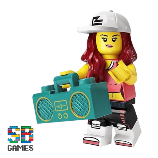 LEGO Minifigure Series 20 - Breakdancer Girl