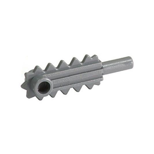 LEGO Minifigure Accessory - Chainsaw Blade Tool, Dark Bluish Grey