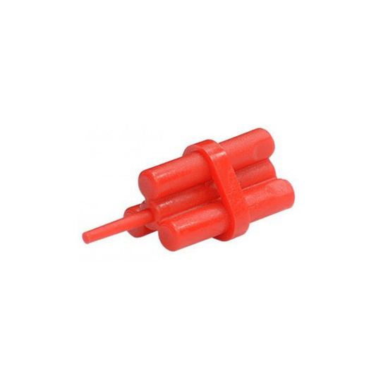 LEGO Minifigure Accessory - Dynamite Sticks Bundle, Red