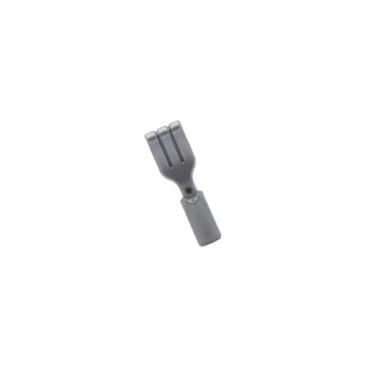 LEGO Minifigure Accessory - Fork Flat End, Silver