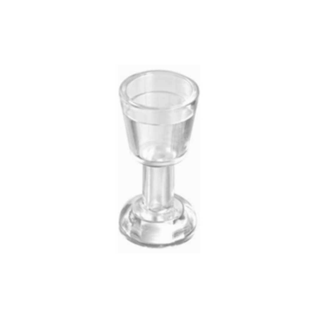 LEGO Minifigure Accessory - Goblet, Translucent Clear