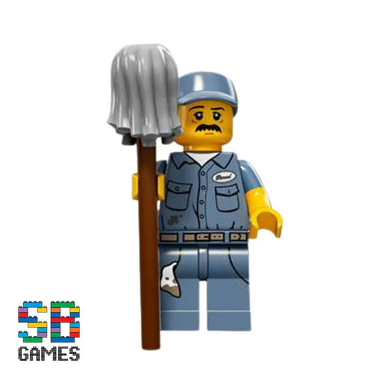 LEGO Minifigure Series 15 - Janitor