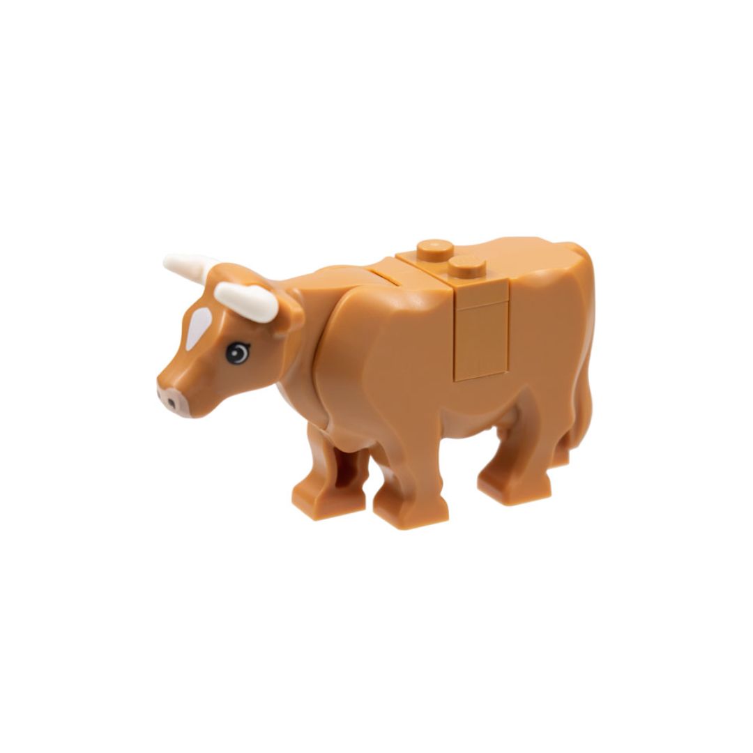 LEGO Cow Minifigure Medium Nougat