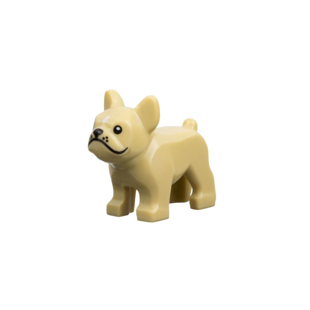 LEGO French Bulldog Minifigure Tan coloured dog