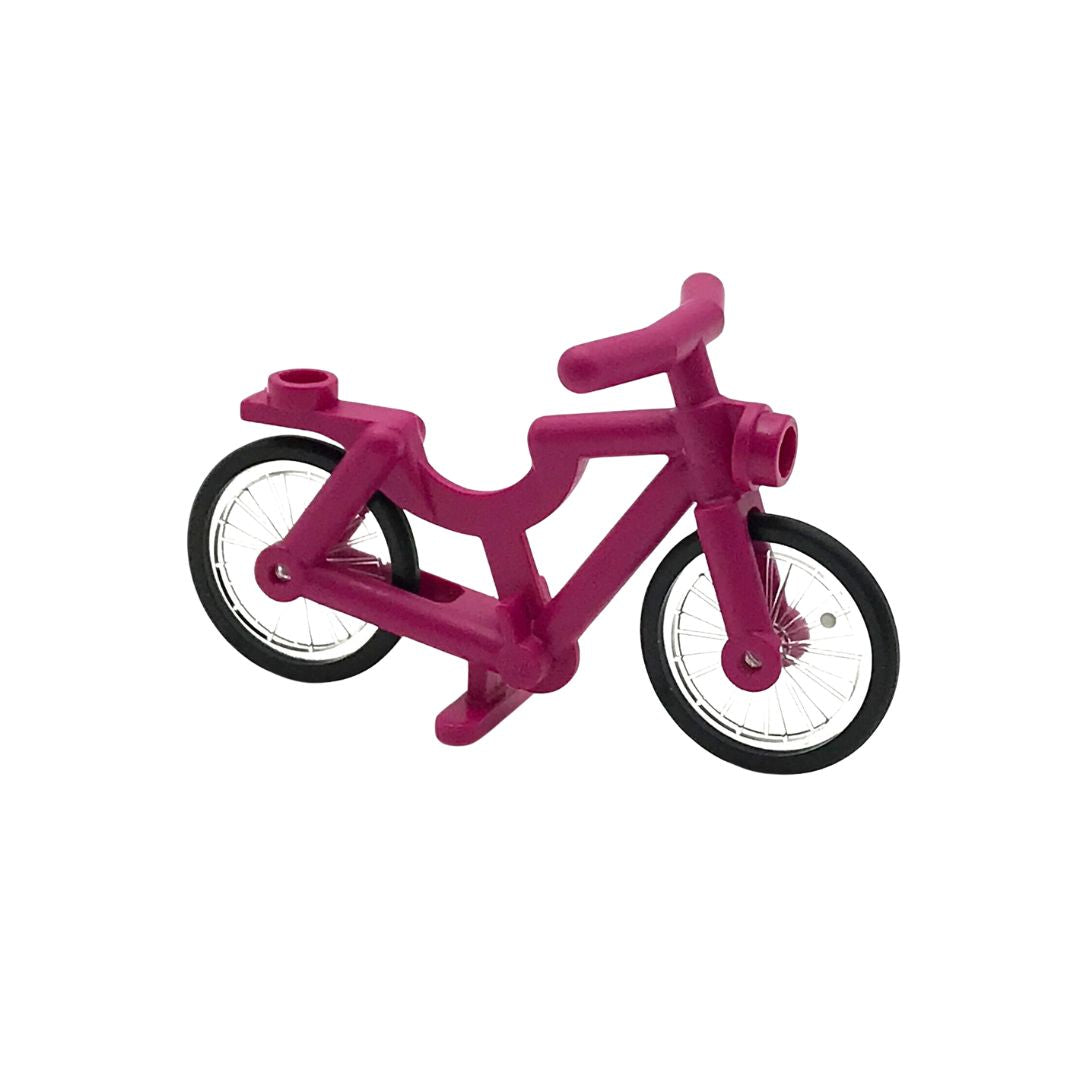 LEGO Magenta Minifigure Bicycle