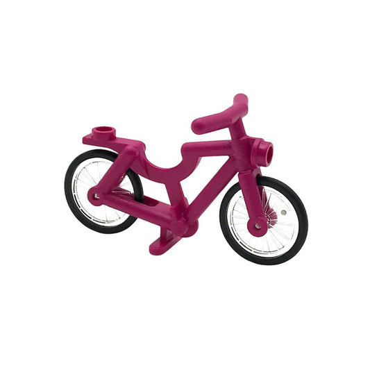 LEGO Magenta Minifigure Bicycle