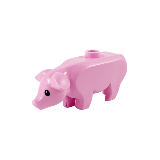 LEGO Pig Minifigure Bright Pink Animal