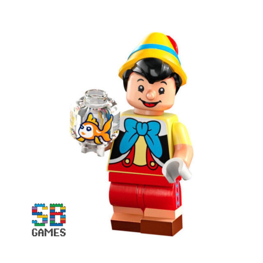 Lego Pinocchio Minifigure Disney 100