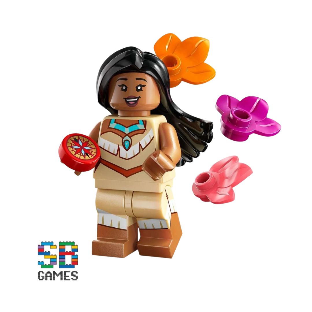 Lego Pocahontas Minifigure Disney 100