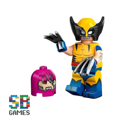 Lego Wolverine Minifigure Marvel Series 2