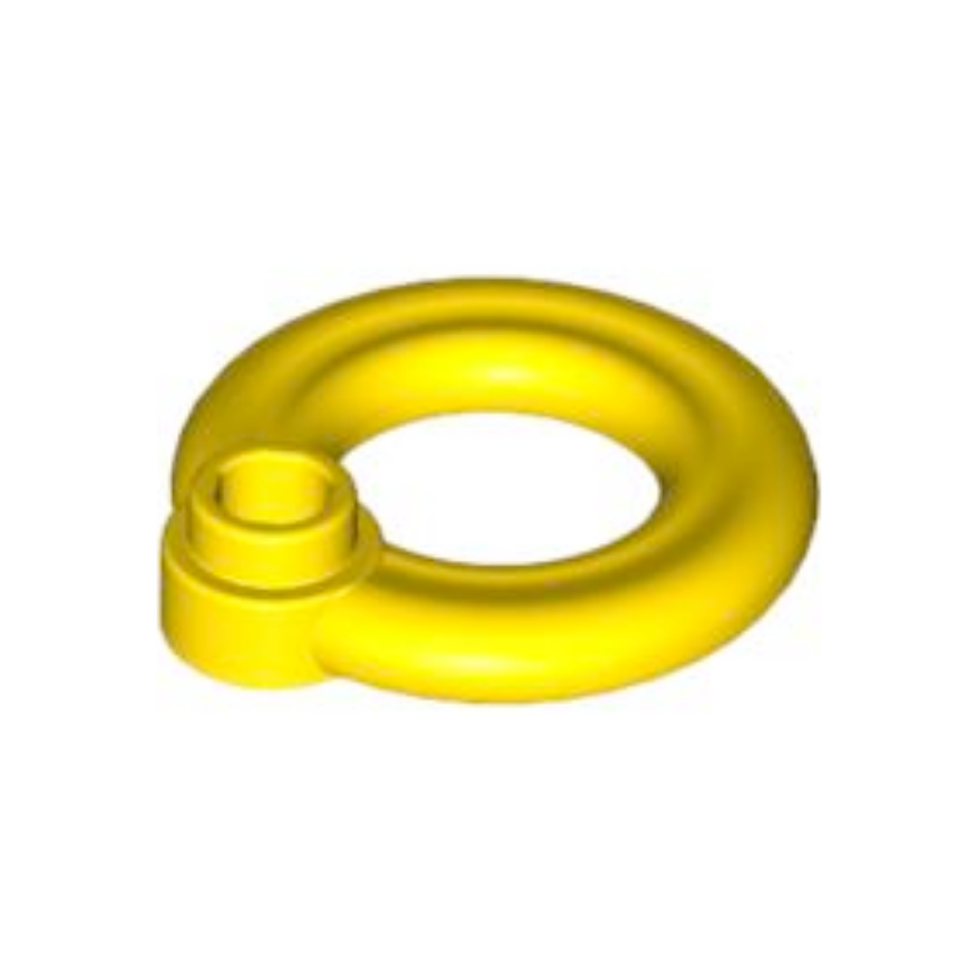 LEGO Minifigure Accessory - Life Preserver Floatation Ring, Yellow