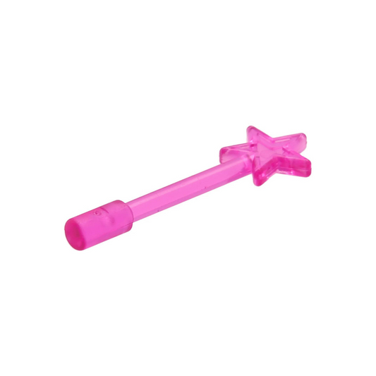 LEGO Minifigure Accessory - Magic Wand, Translucent Dark Pink