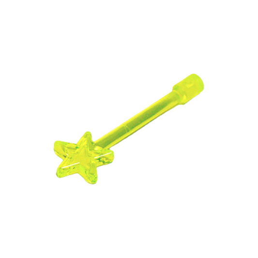 LEGO Minifigure Accessory - Magic Wand, Translucent Neon Green