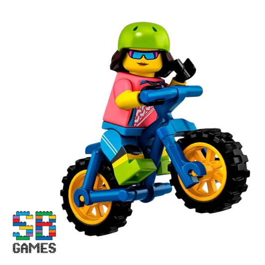 LEGO Minifigure Series 19 - Mountain Biker (Female)