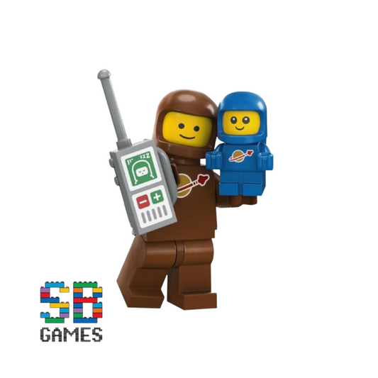 LEGO Minifigure Series 24 - Brown Astronaut & Spacebaby