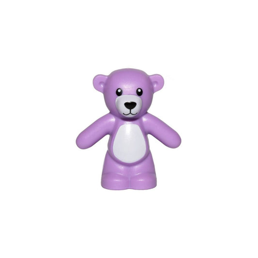 LEGO Minifigure Animal - Teddy Bear, Medium Lavender