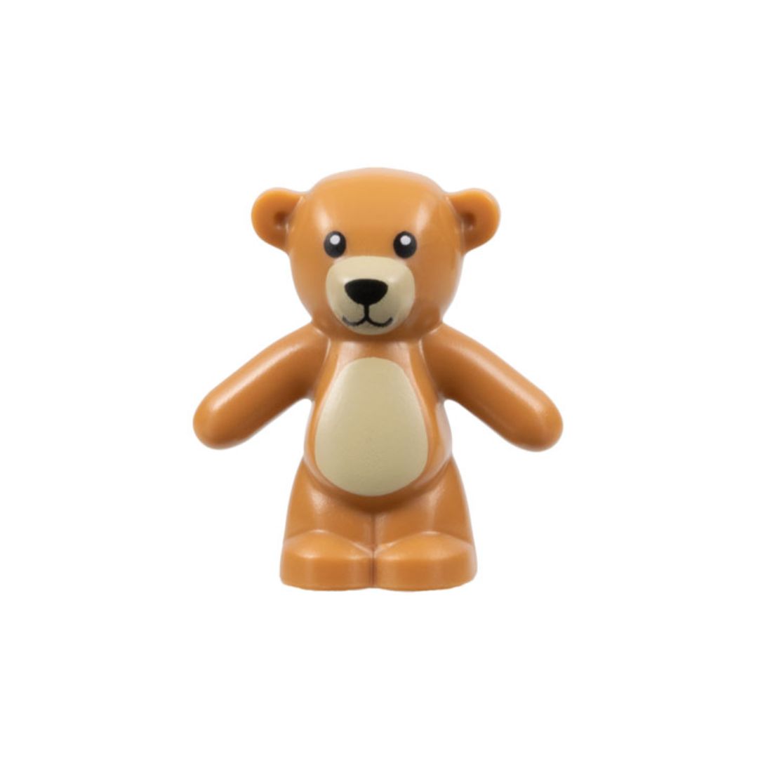 LEGO Minifigure Animal - Teddy Bear, Medium Nougat