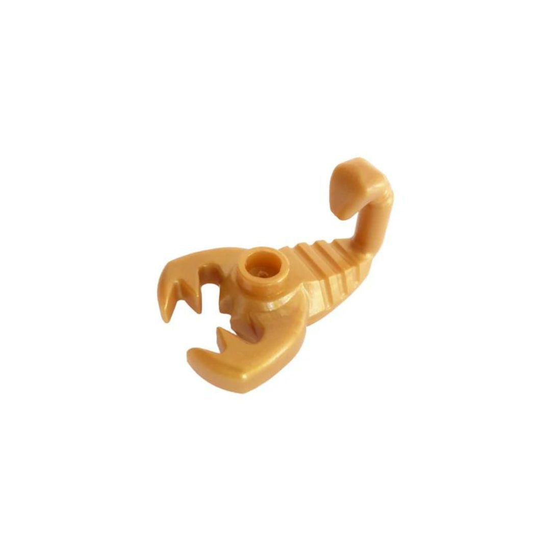 LEGO Minifigure Animal - Scorpion, Pearl Gold