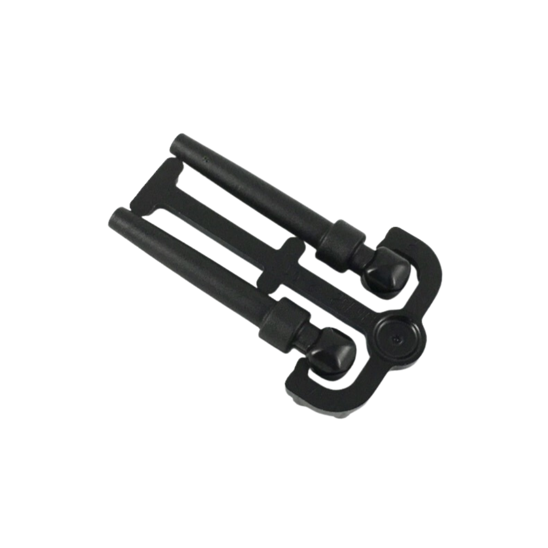 LEGO Minifigure Accessory - Wand 2 on Sprue, Black