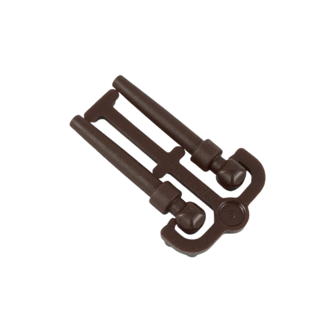 LEGO Minifigure Accessory - Wand 2 on Sprue, Dark Brown